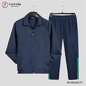 Bộ quần áo gió nữ 2 lớp FASVIN BN23601.HN vải thể thao cao cấp 02 lớp hàng chính hãng