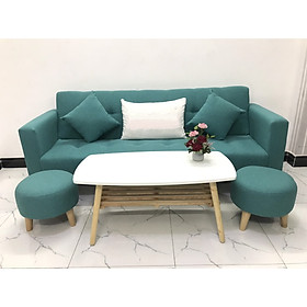 Mua Bộ ghế sofa giường 2mx90 sofa bed tay vịn phòng khách linco05 sopha