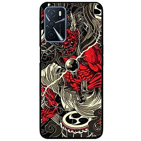 Ốp lưng dành cho Oppo A16 mẫu Quỷ Đỏ