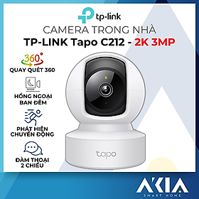 Camera Wifi TP-Link Tapo C200/ TC71/ C211/ C212/ C220 - Trong nhà, Quay quét 360 độ - HÀNG CHÍNH HÃNG