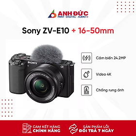 Mua Máy Ảnh Sony ZV-E10 + Kit 16-50mm - Hàng Chính Hãng