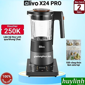 Mua Máy xay nấu sữa hạt Olivo X24 PRO - 1.75 lít - 2100W - Tặng sách công thức - Hàng chính hãng