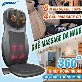Ghế (đệm) massage ô tô hồng ngoại Puli PL-802