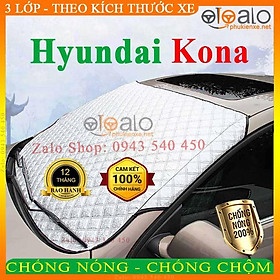 Bạt Phủ Ô Tô Hyundai Kona Cao Cấp 3 Lớp Chống Nắng Nóng Chống Nước Chống xước | OTOALO