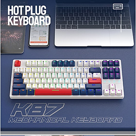 Mua Bàn Phím Cơ không dây Bluetooth K87 Led RGB Gaming cho máy tính