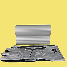 Bộ máy khô đặc tia UV 970g, tặng kèm kính và găng tay bảo vệ, an toàn tuổi thọ cao, tiện dụng, công suất cao, an toàn cho người sử dụng trong xây lắp sửa chửa nhà, cao ốc, chung cư