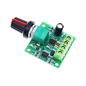 DC Motor Speed Controller, PWM Variable Speed Regulator, with Speed Control Knob Power Controller Mini LED Dimmer PWM Speed Control Switch