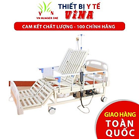 Mua Giường Y Tế Điện Đa Năng GD05 Nâng Hạ Đầu  Chân  Nghiên Trái  Nghiên Phải Điều Khiển Bằng Remote Tiếng Việt