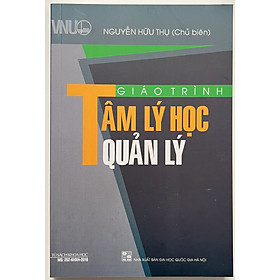 Sách - Giáo Trình Tâm Lý Học Quản Lý