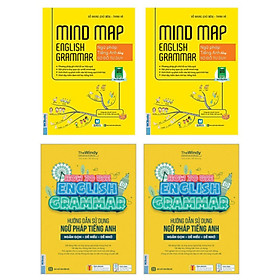 Combo Hướng Dẫn Sử Dụng Ngữ Pháp Tiếng Anh + Mind Map English Grammar – Ngữ pháp tiếng anh bằng sơ đồ tư duy