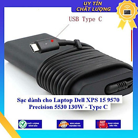 Mua Sạc dùng cho Laptop Dell XPS 15 9570 Precision 5530 130W - Type C - Hàng Nhập Khẩu New Seal