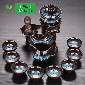 Mua Bộ cối xay pha trà men hỏa biến tượng phật 11 món
