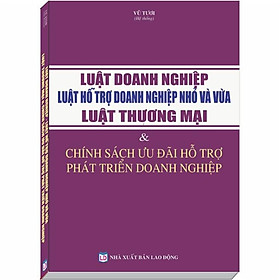 Luật Doanh Nghiệp, Luật Hỗ Trợ Doanh Nghiệp Nhỏ và Vừa, Luật Thương Mại - Các Chính Sách Ưu Đãi Hỗ Trợ Phát Triển Doanh Nghiệp