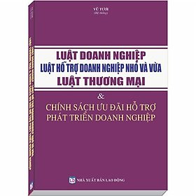 Luật Doanh Nghiệp, Luật Hỗ Trợ Doanh Nghiệp Nhỏ và Vừa, Luật Thương Mại - Các Chính Sách Ưu Đãi Hỗ Trợ Phát Triển Doanh Nghiệp