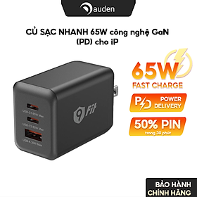 Mua Combo sạc nhanh 9fit 35W/65W công nghệ GaN (PD) cho iP/tablet/android  bảo hành 24 tháng - Hàng chính hãng