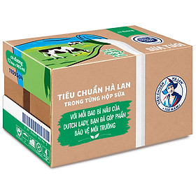 Thùng 12 Hộp Sữa Tươi Tiệt Trùng Dutch Lady Cô Gái Hà Lan Có Đường (12 X 965ML)