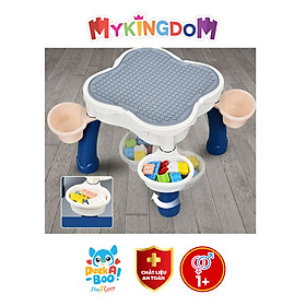 Đồ Chơi PEEK A BOO Bàn Học Kèm Ghế Cho Bé Size Vừa H602-B
