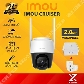 Camera IMOU Cruiser 2MP 4MP, Camera ngoài trời, xoay 360, chống nước IP66