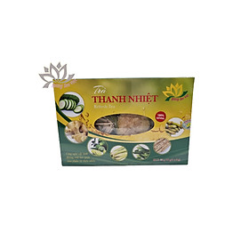 TRÀ THANH NHIỆT (CHANH + SẢ + GỪNG) HỘP 80G - HƯƠNG SEN VIỆT