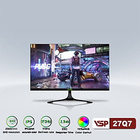 Mua MÀN HÌNH GAMING VSP ELSA 27Q7 (27 INCH/QHD/IPS/170HZ/2.5MS) - Hàng Chính Hãng