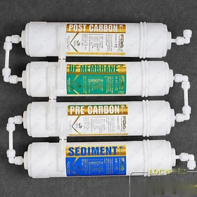 Mua Bộ 4 lõi lọc UF Hàn Quốc đầy đủ phụ kiện Type I và U