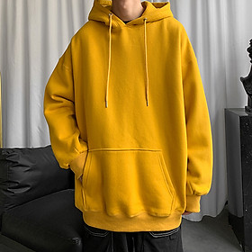 Áo Hoodie Nỉ Bông Trơn Đủ Màu ( unisex nam nữ đều mặc được)