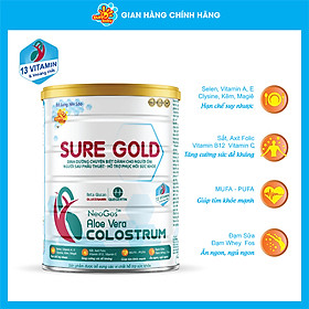 Sữa bột Sure Gold cho người bệnh và ăn uống kém (900g) Sunbaby SBTC2019