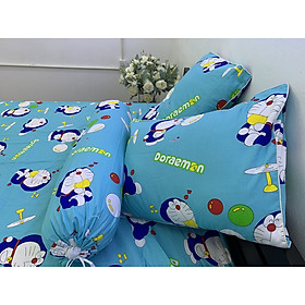 Drap Giường Ga Giường May Từ Vải Cotton Thắng Lợi Mẫu Mới Mát Mềm Mịn Đẹp Vượt Thời Gian - Mẫu Doraemon