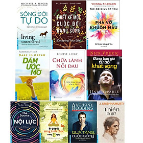 Combo Tự Do Chữa Lành Tỉnh Thức Sách Dành Cho Người Muốn Sống Trọn Vẹn