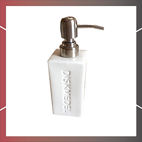 Bình đựng nước rửa tay phòng tắm gia đình, khách sạn bằng sứ cao cấp dung tích 350ml WHJ-081