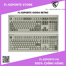 Mua Bàn Phím FL-Esports OG104 Retro - Hàng chính hãng