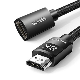 Ugreen UG40400HD151TK 0.5M 8K 60hz HDMI 2.1 cáp nối dài - HÀNG CHÍNH HÃNG