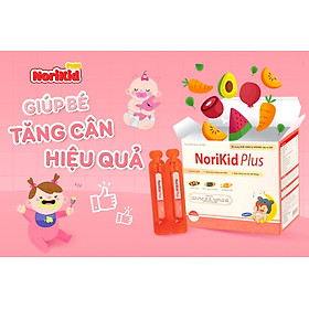 Tăng Cân Norikid Plus Cho Bé 20 ống Dạng Siro