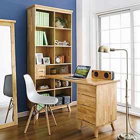 Bàn Liền Kệ Đa Năng NB-Natural Gỗ Tự Nhiên Ibie OTDNBNR (140 x 60 cm)