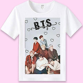 Áo thun BTS Army tặng sticker BTS
