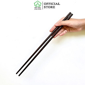 Mua Đũa dài nấu ăn gỗ Trắc tự nhiên chắc bền - Hàng đẹp  CTL720  (01 đôi)