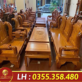 Mua bộ bàn ghế tần thủy hoàng gỗ gõ đỏ nam phi dài 2m4