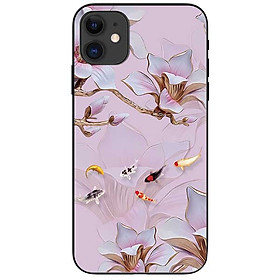 Mua Ốp lưng dành cho Iphone 12 Mini mẫu Tranh Hoa Và Cá