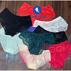 Combo 10 Quần Lót Ren Hoa Ôm Nửa Mông Xinh Xắn Sexy