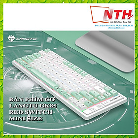Mua Bàn phím cơ LANGTU GK102 red switch có đèn led RGB với màu sắc phối màu độc lạ dành cho game thủ