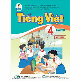 Sách – SGK Tiếng Việt 4 tập 2 Cánh Diều và 2 tập giấy kiểm tra ô ly vỏ hồng tím