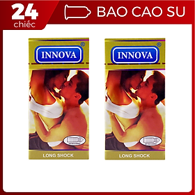 Hình ảnh Bộ 2 Hộp Bao Cao Su Innova Vàng (12 Cái)