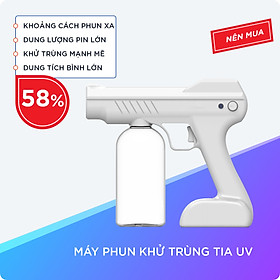 Máy Phun Khử Trùng Bằng Tia UV Tiêu Diệt Vi Khuẩn Bảo Vệ Sức Khỏe Gia Đình Với Dung Tích Bình Chứa 800ml