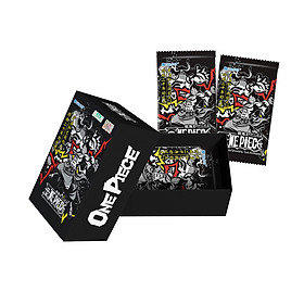 (FULL BOX) Hộp Thẻ Bài Anime One Piece ảnh thẻ nhân phẩm ngẫu nhiên chibi xinh xắn giá rẻ( hộp 10 pack)