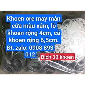 Mua Khoen Ore May Màn Cửa Màu Xám