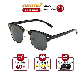 Kính Râm, Kính Mát Nam, Kính Thời Trang Nam Nữ Tròng Kính Polarized Chống Chói Chất Liệu Magie AK005 - Aoron