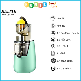 Máy Ép Chậm Châu Âu KALITE KL-598 Công Suất 400W - Hàng Chính Hãng