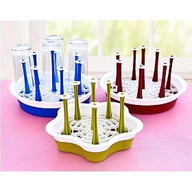 Mua Kệ úp ly 6 nhánh hình hoa - I005