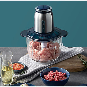 Máy Xay Thịt Bear Đa Chức Năng Bằng Thép Không Gỉ QSJ-C03L1 2L