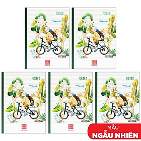 Combo 5 Vở Kẻ Ngang 200 Trang 58gsm Pupil Gen Z - Hồng Hà 1101 Mẫu Màu